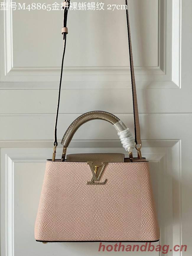 Louis Vuitton CAPUCINES BB M59266 light pink