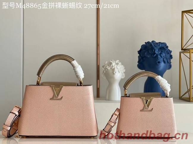 Louis Vuitton CAPUCINES MINI M59268 light pink