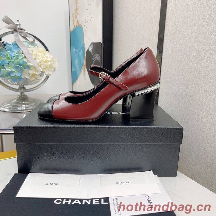 Chanel shoes CH00096 Heel Hight 7.5CM