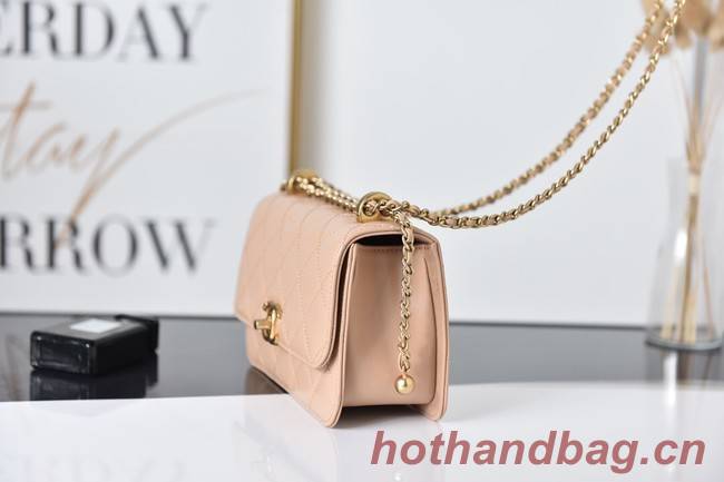 Chanel Flap Lambskin mini Shoulder Bag AS2615 pink