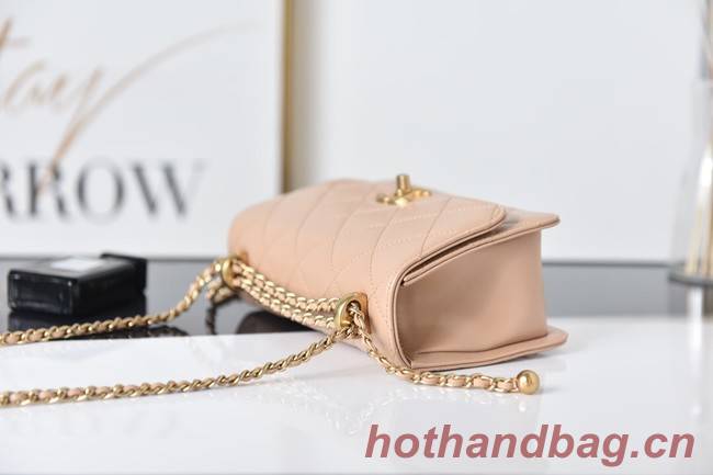 Chanel Flap Lambskin mini Shoulder Bag AS2615 pink