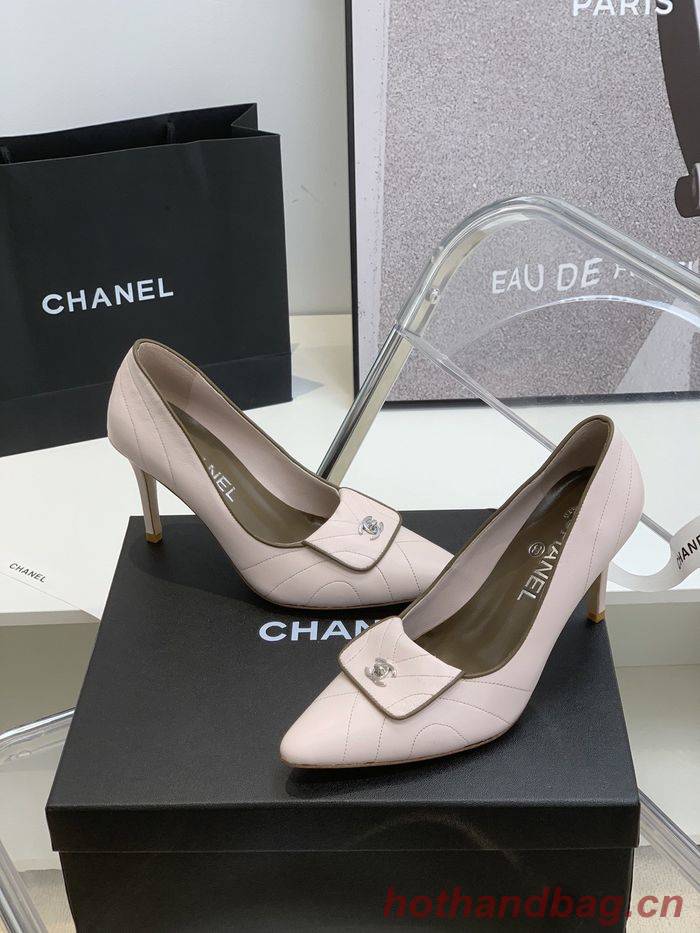 Chanel shoes CH00139 Heel Hight 1CM/8CM