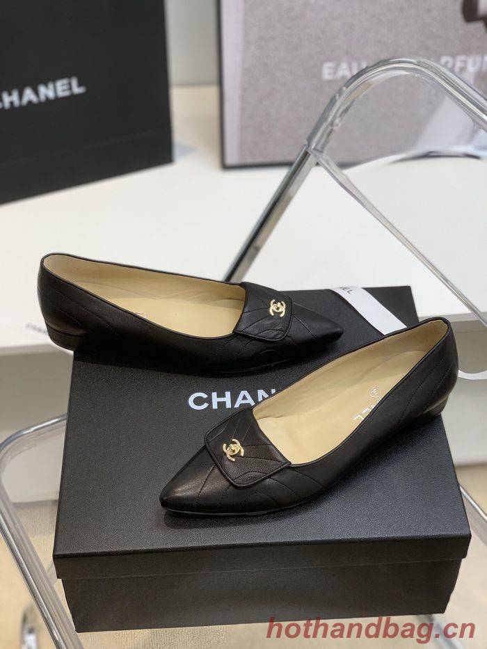 Chanel shoes CH00140 Heel Hight 1CM/8CM