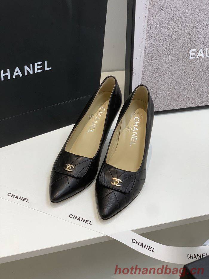 Chanel shoes CH00141 Heel Hight 1CM/8CM