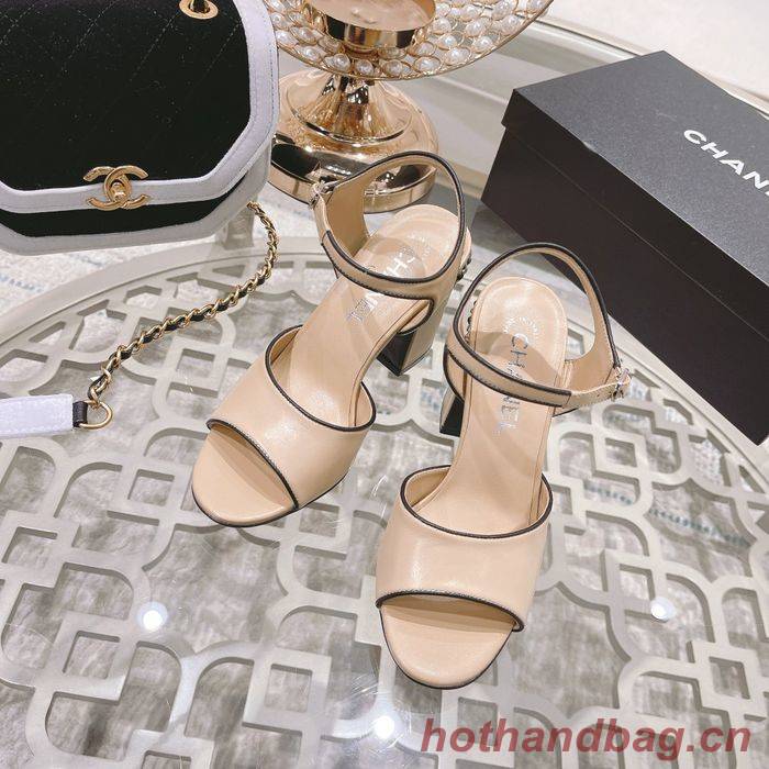 Chanel shoes CH00180 Heel Hight 8.5CM