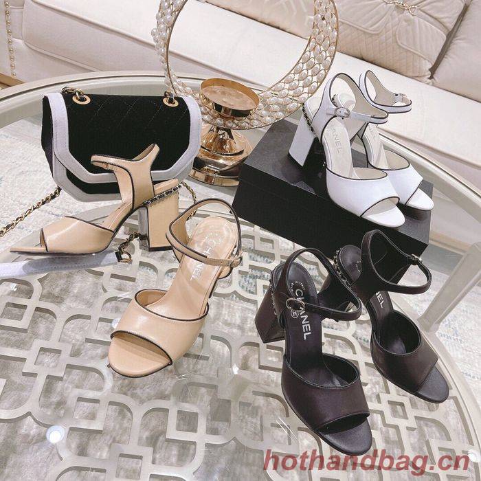 Chanel shoes CH00180 Heel Hight 8.5CM