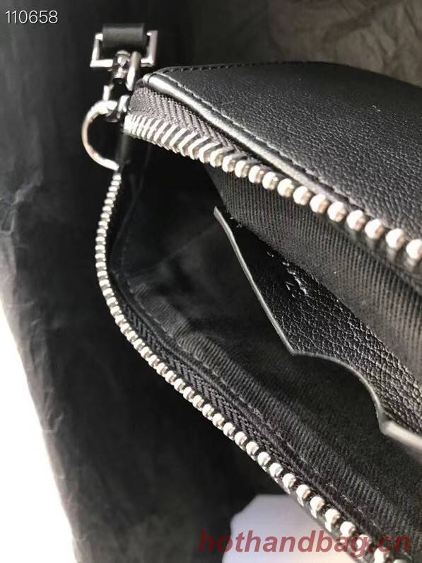 GIVENCHY Original Leather Shoulder Bag 1870 black