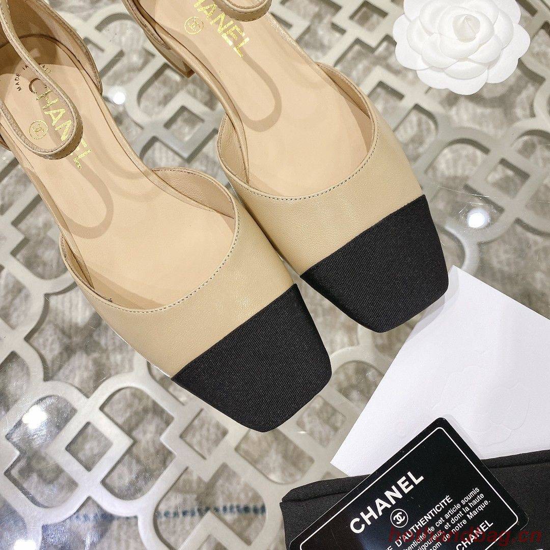 Chanel shoes CH00190 Heel Hight 2.5CM