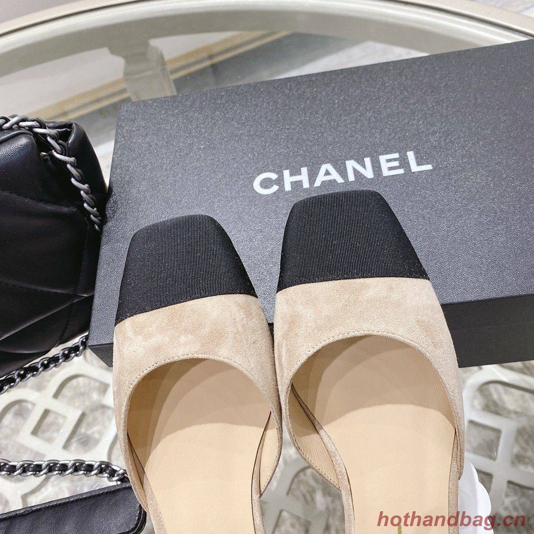 Chanel shoes CH00192 Heel Hight 2.5CM