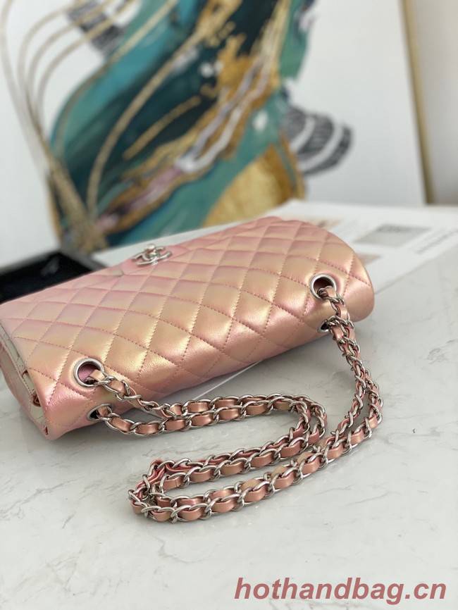 Chanel Flap Mirage Lambskin Shoulder Bag AS1112 pink