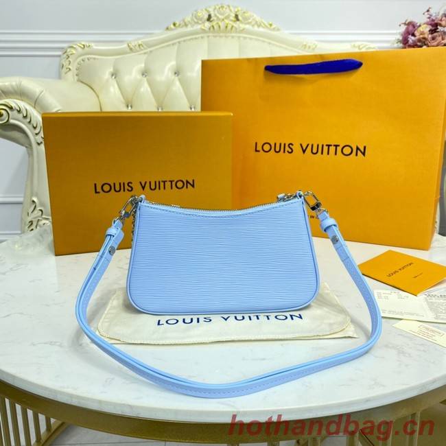 Louis Vuitton EASY POUCH ON STRAP M80471 light blue