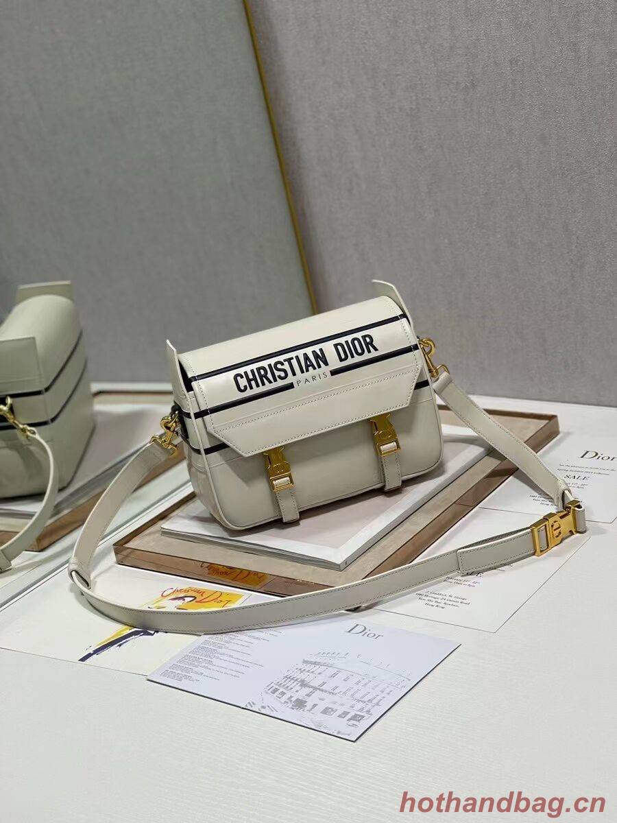 DIORCAMP BAG Dior Multicolor Tie & Dior Calfskin M1291 cream