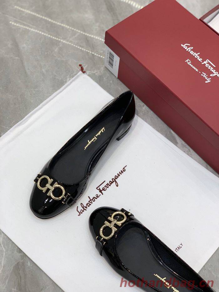 Ferragamo shoes FR00001 Heel 1CM