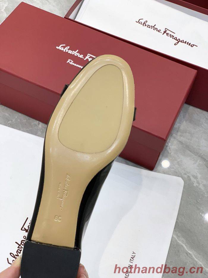 Ferragamo shoes FR00001 Heel 1CM