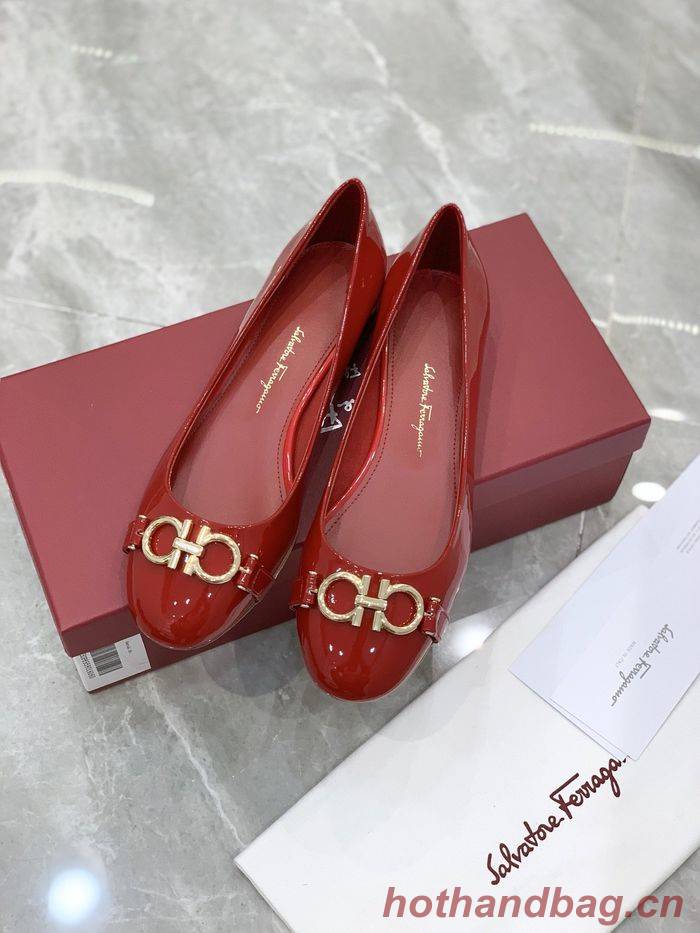 Ferragamo shoes FR00002 Heel 1CM