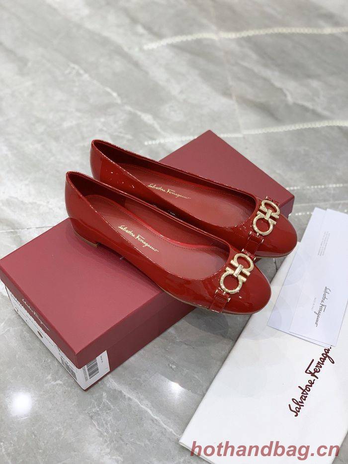 Ferragamo shoes FR00002 Heel 1CM