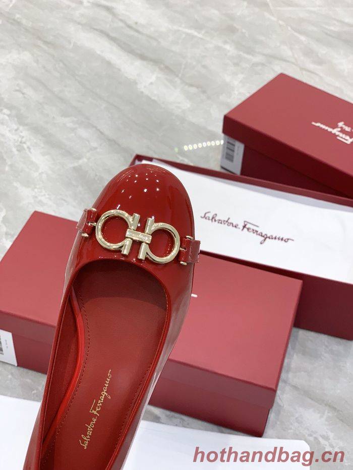 Ferragamo shoes FR00002 Heel 1CM