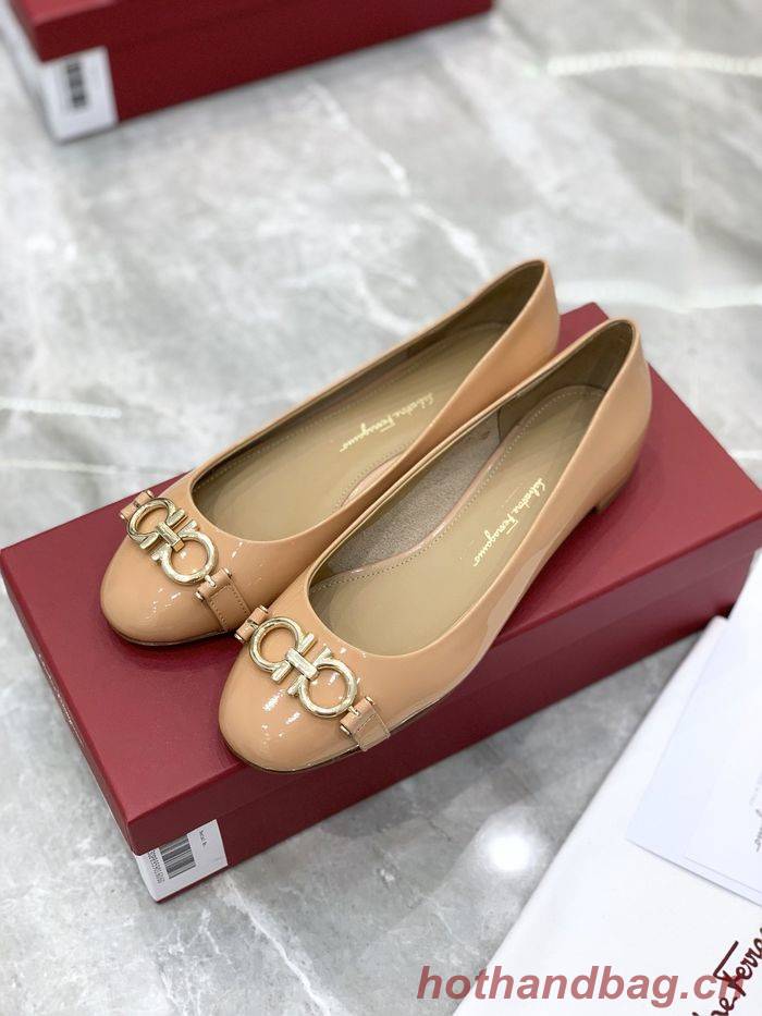 Ferragamo shoes FR00003 Heel 1CM