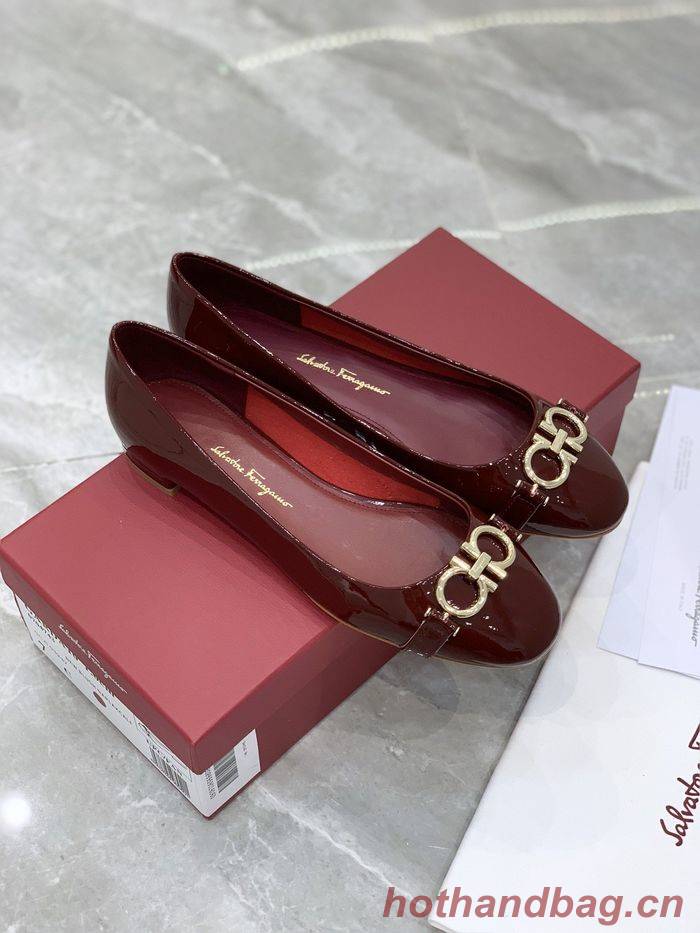 Ferragamo shoes FR00005 Heel 1CM