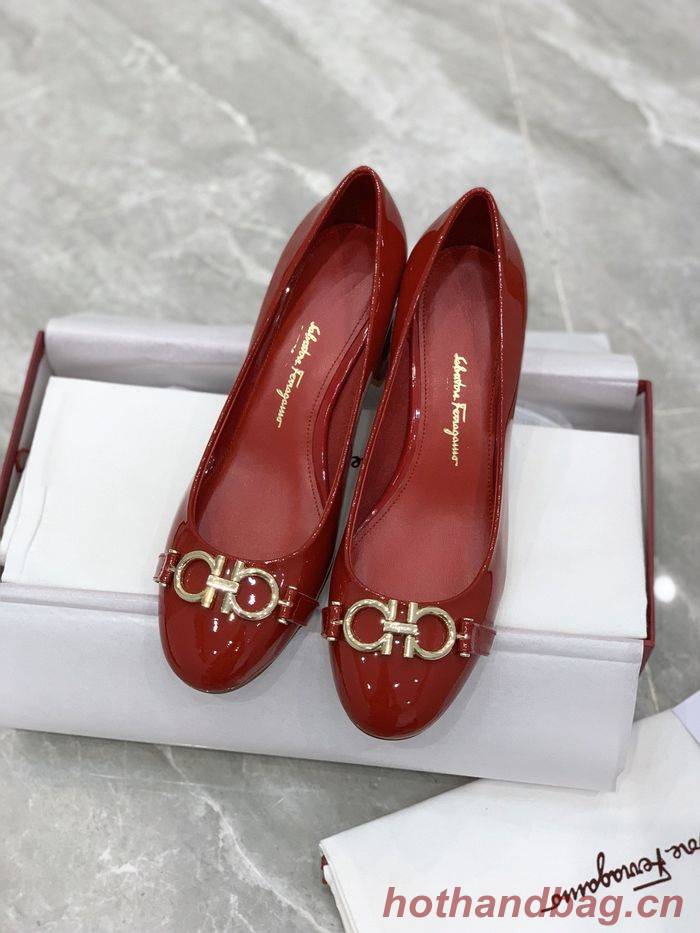 Ferragamo shoes FR00009 Heel 5.5CM