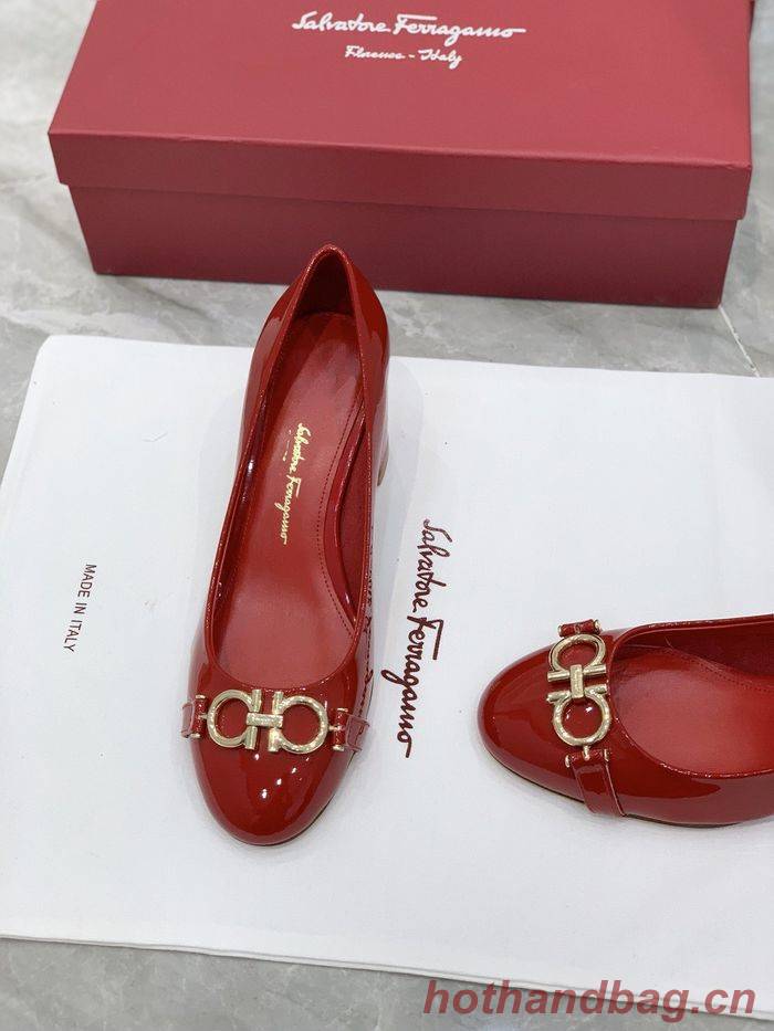 Ferragamo shoes FR00009 Heel 5.5CM