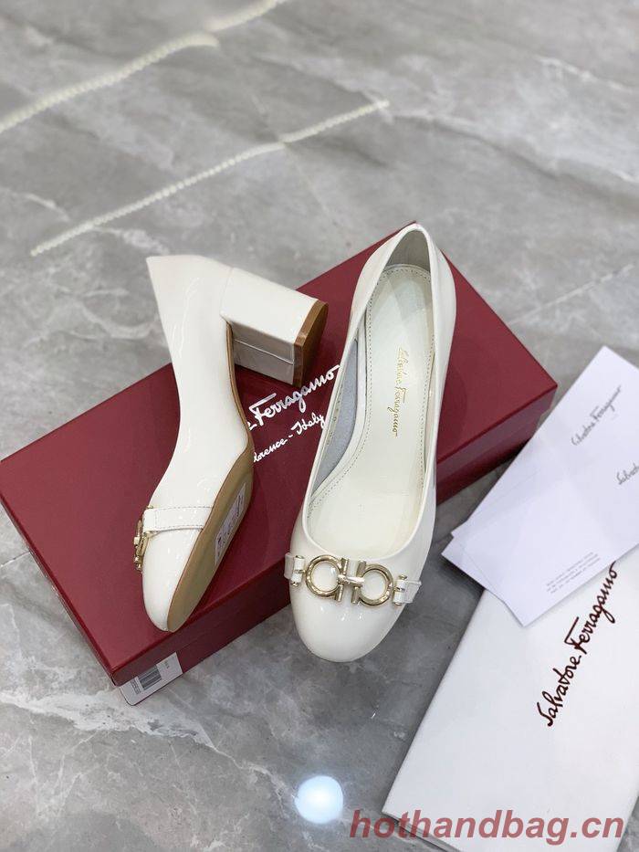 Ferragamo shoes FR00010 Heel 5.5CM