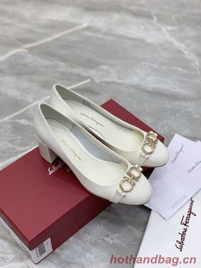 Ferragamo shoes FR00010 Heel 5.5CM