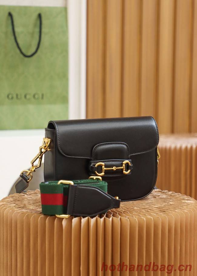 Gucci Horsebit 1955 mini bag 658574 Black