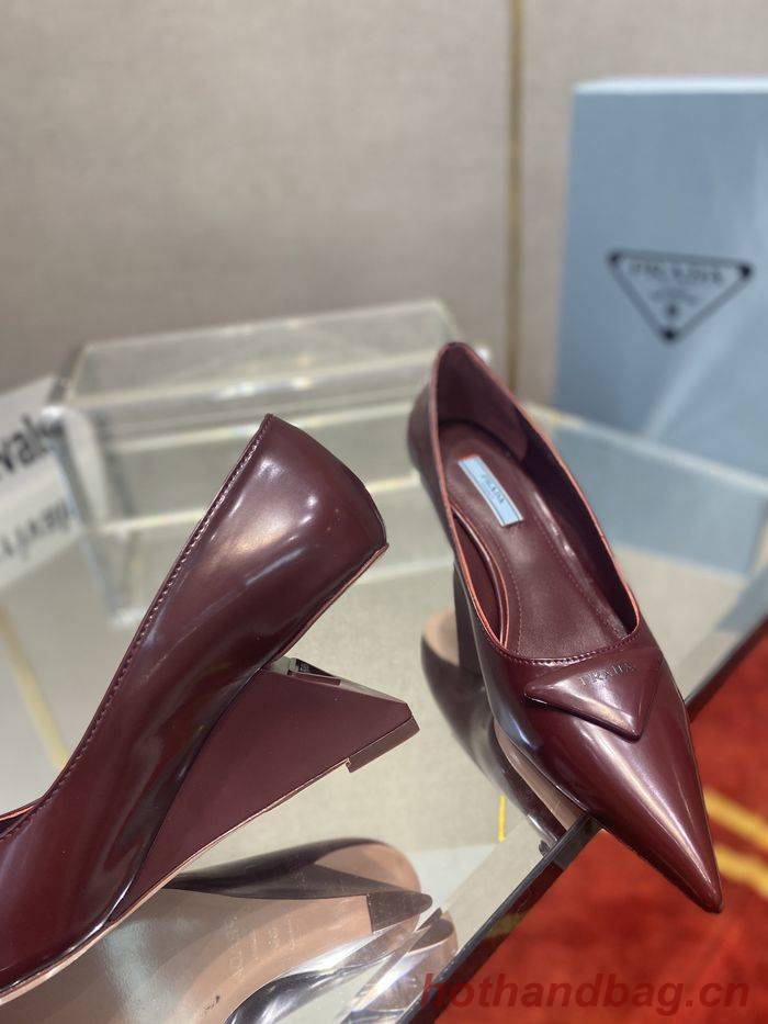 Prada shoes PDX00048 Heel 4.5CM