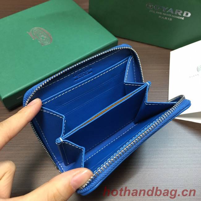 Goyard Card case G9982 blue