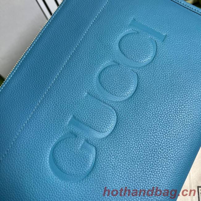 Gucci Ophidia pouch leather 681200 blue