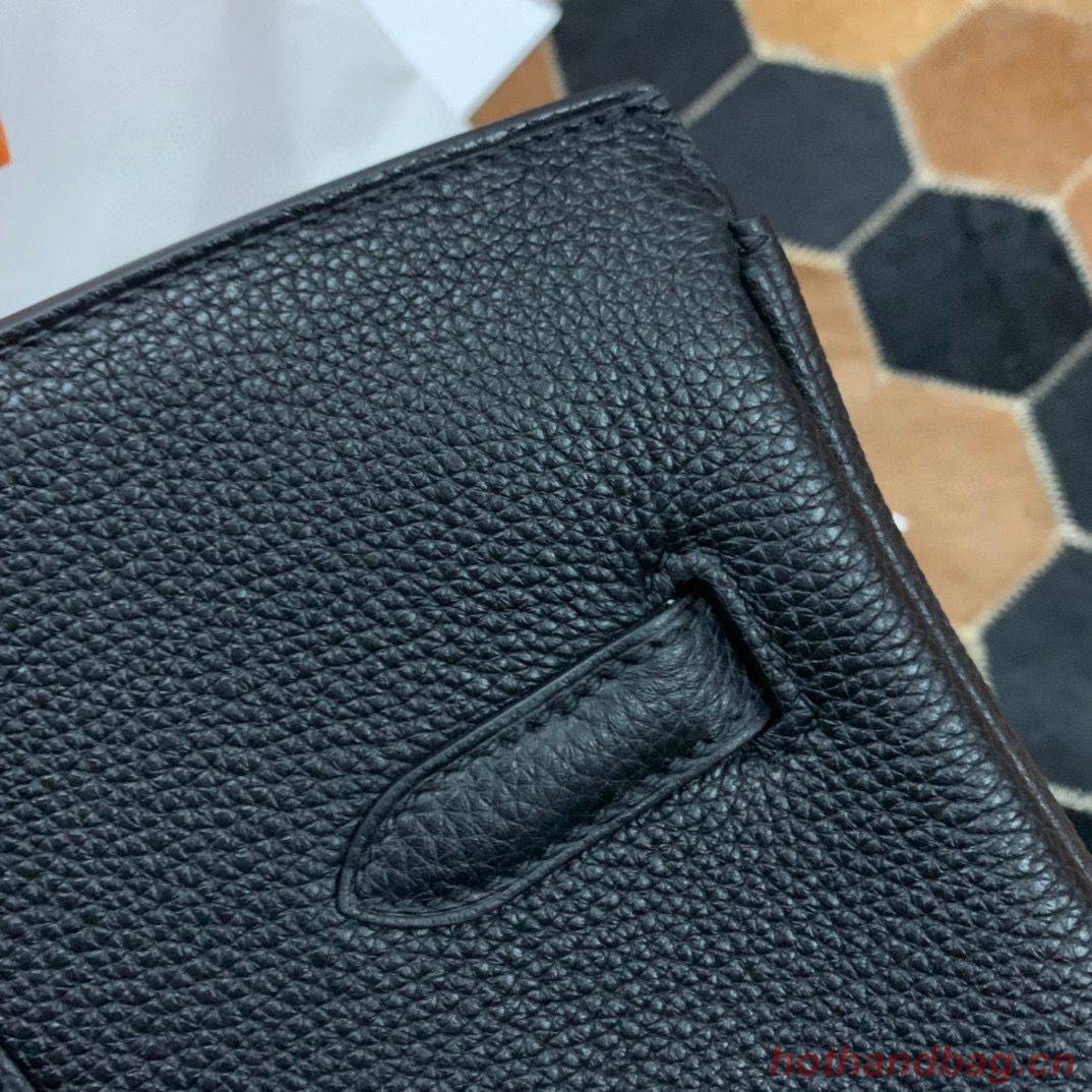 Hermes original Togo Leather HB35O Black