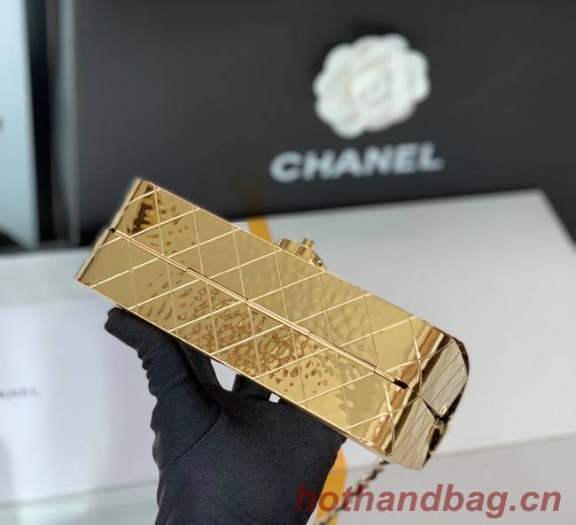 Chanel Box Shoulder Bag C5691 gold