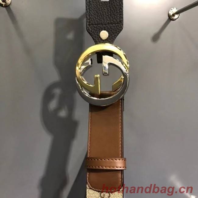 Gucci Belt with leather 625855 Brown