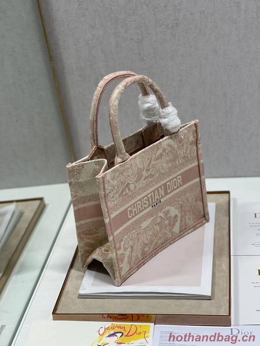 SMALL DIOR BOOK TOTE Embroidery C1331-1