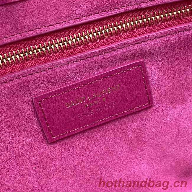 YSL LE 5 A 7 HOBO BAG IN SMOOTH LEATHER Y687228 rose