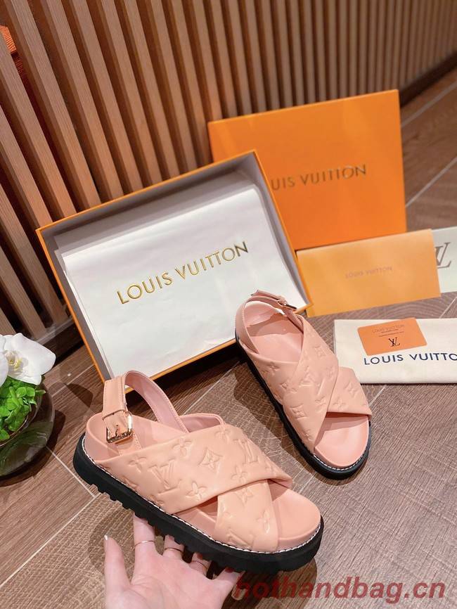 Louis Vuitton SANDAL 91083-1 Heel 2CM