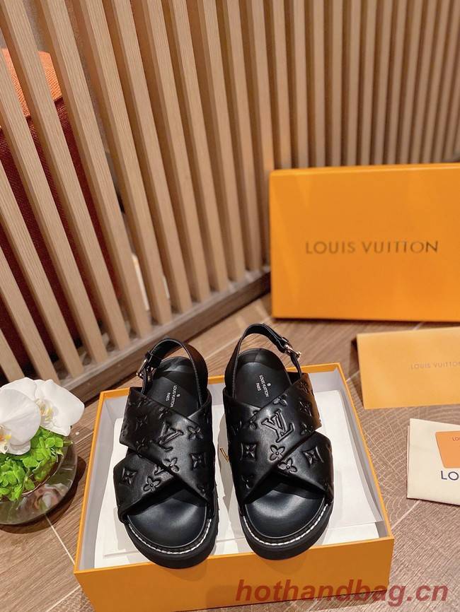 Louis Vuitton SANDAL 91083-2 Heel 2CM