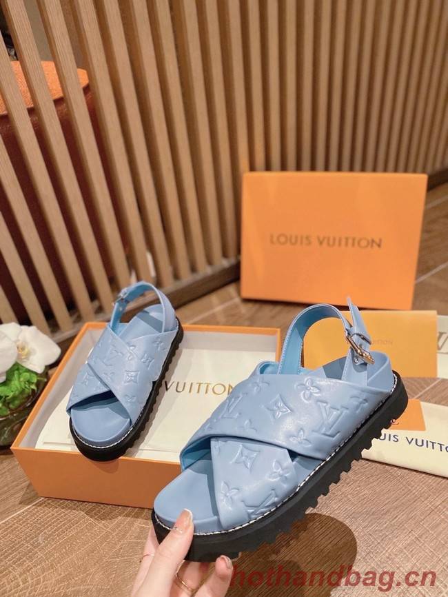 Louis Vuitton SANDAL 91083-4 Heel 2CM