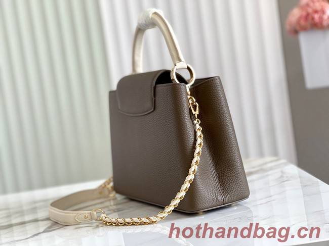 Louis Vuitton CAPUCINES MM M59516 Smokey Brown Green