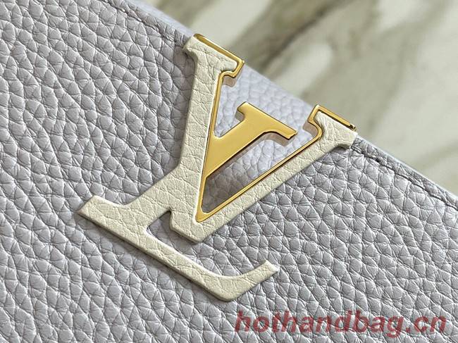 Louis Vuitton CAPUCINES PM M57228 Pearl White