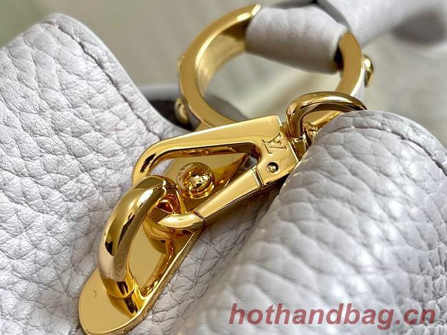 Louis Vuitton CAPUCINES PM M57228 Pearl White