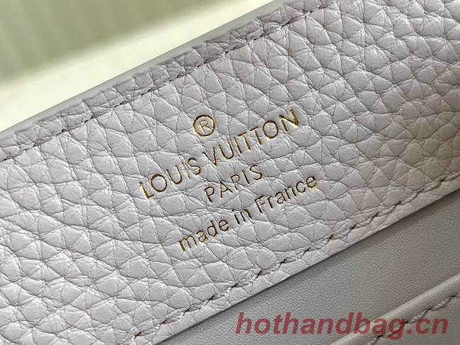 Louis Vuitton CAPUCINES PM M57228 Pearl White