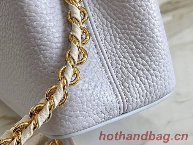 Louis Vuitton CAPUCINES BB M57227 Pearl White