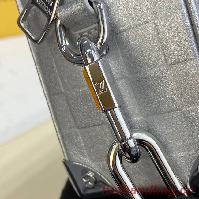 Louis Vuitton MINI original PETITE MALLE M59726 silver