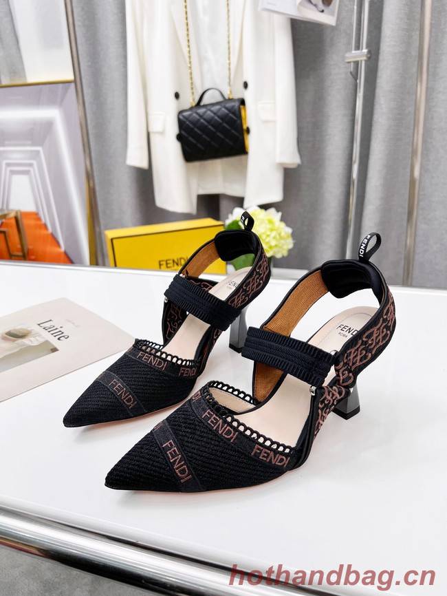 Fendi SANDAL 91030-2 Heel 8.5CM