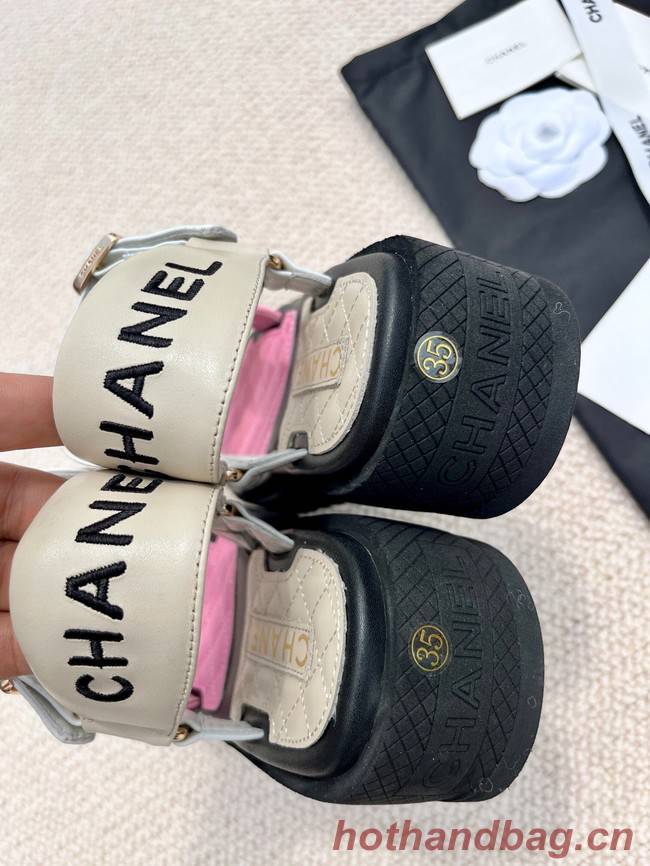 Chanel SANDAL 34192-3 Heel 3.5CM