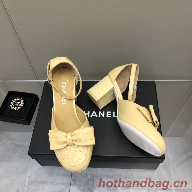 Chanel SANDAL 34195-2 Heel 6CM