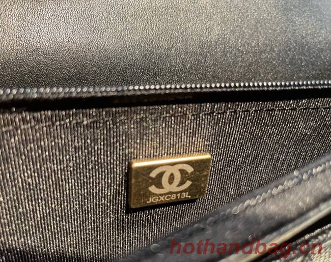 Chanel mini Shoulder Bag Grained Calfskin&Gold-Tone Metal AP2804 black