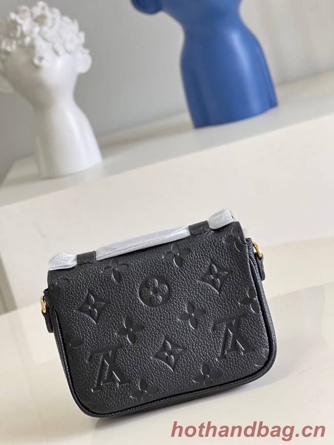 Louis Vuitton Monogram Empreinte POCHETTE METIS BB M81390 black